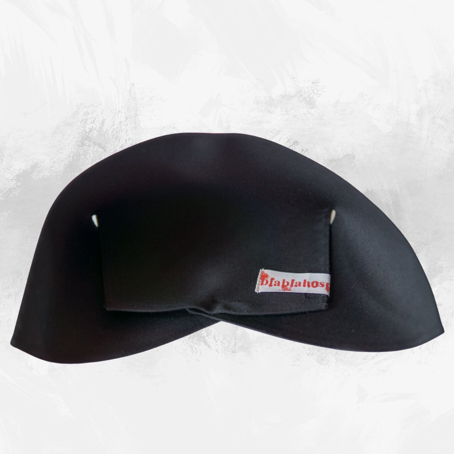 Schwarze Krankenschwester Mütze Medical Fashion