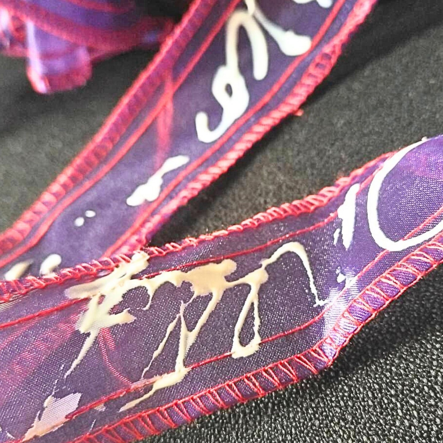 Purple – Black Nurse Cap