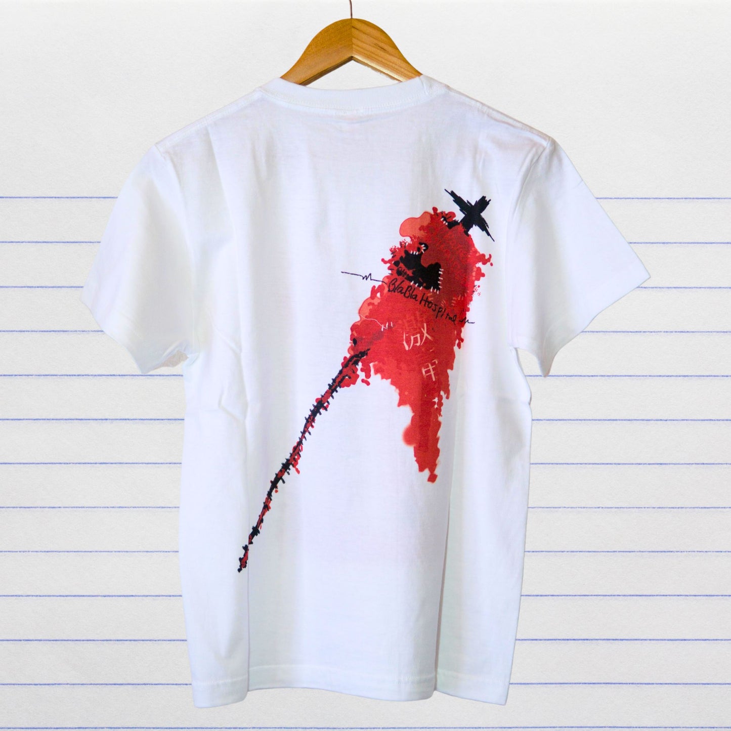 Die Krankenschwester KRANK!KRANK! Printet T-Shirt Japanische Yamikawaii Medical Punk Fashion