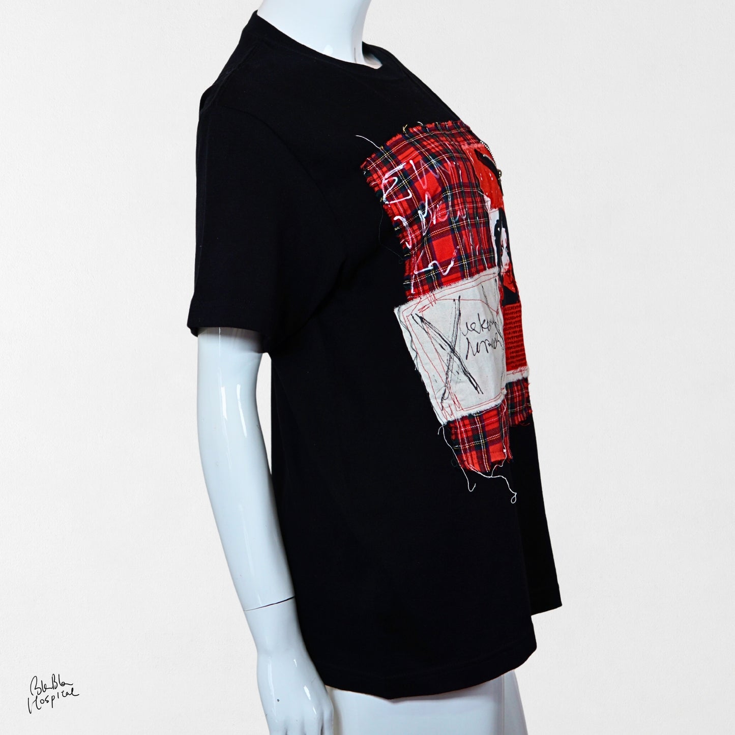 Heart No.006 | カタカナ Voice – 黒Tシャツ