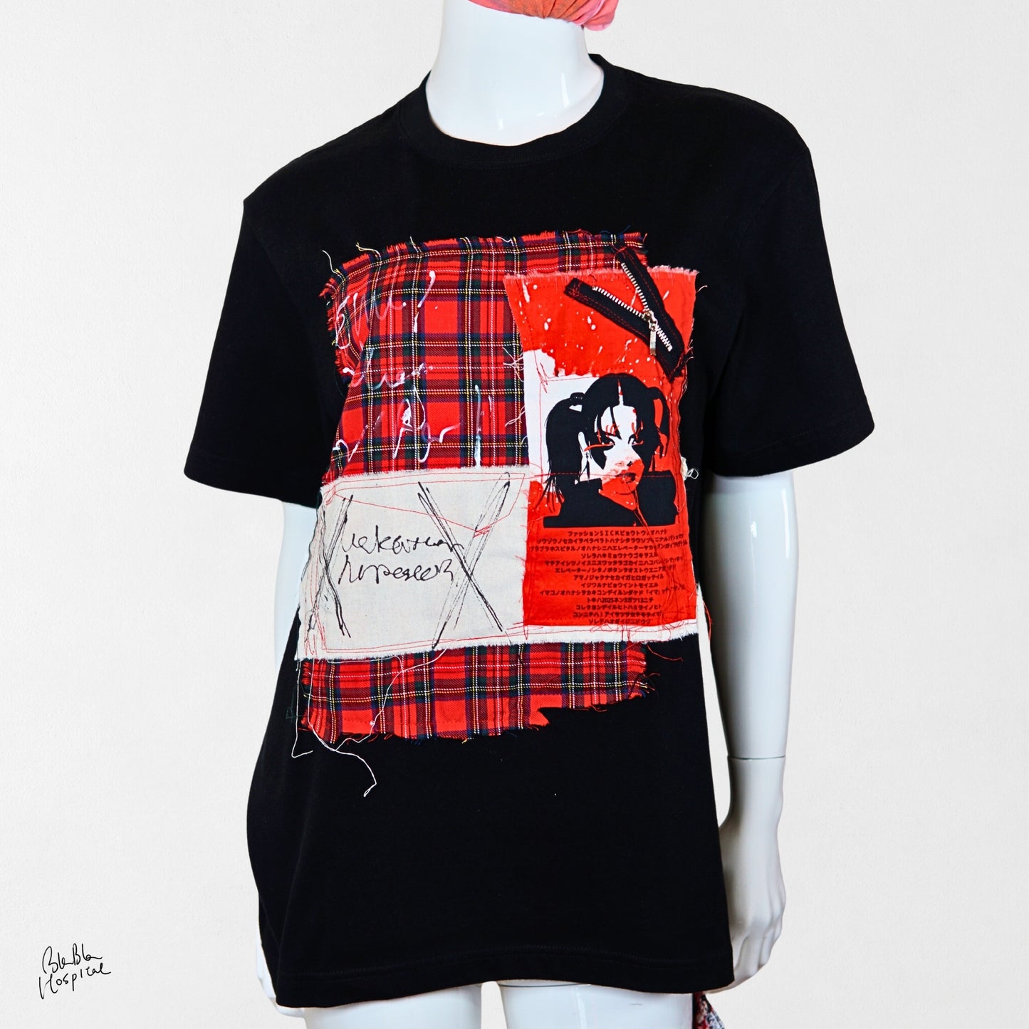 Heart No.006 | カタカナ Voice – 黒Tシャツ