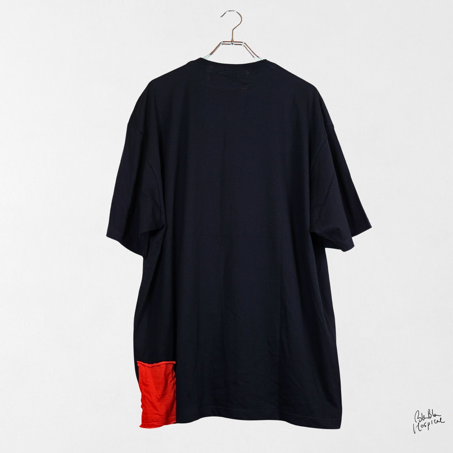 Heart No.007 |お手当パッチ – オーバーサイズ黒 T-shirt