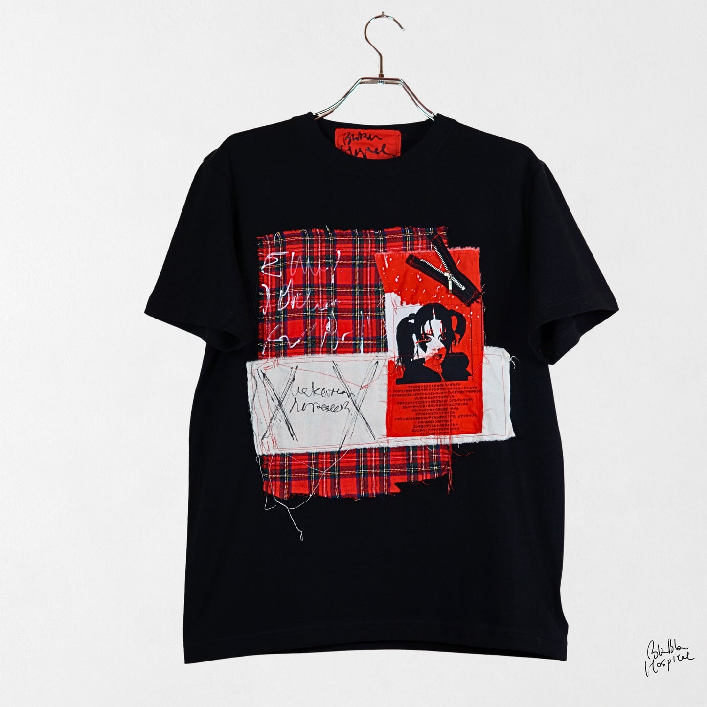 Heart No.006 | カタカナ Voice – 黒Tシャツ