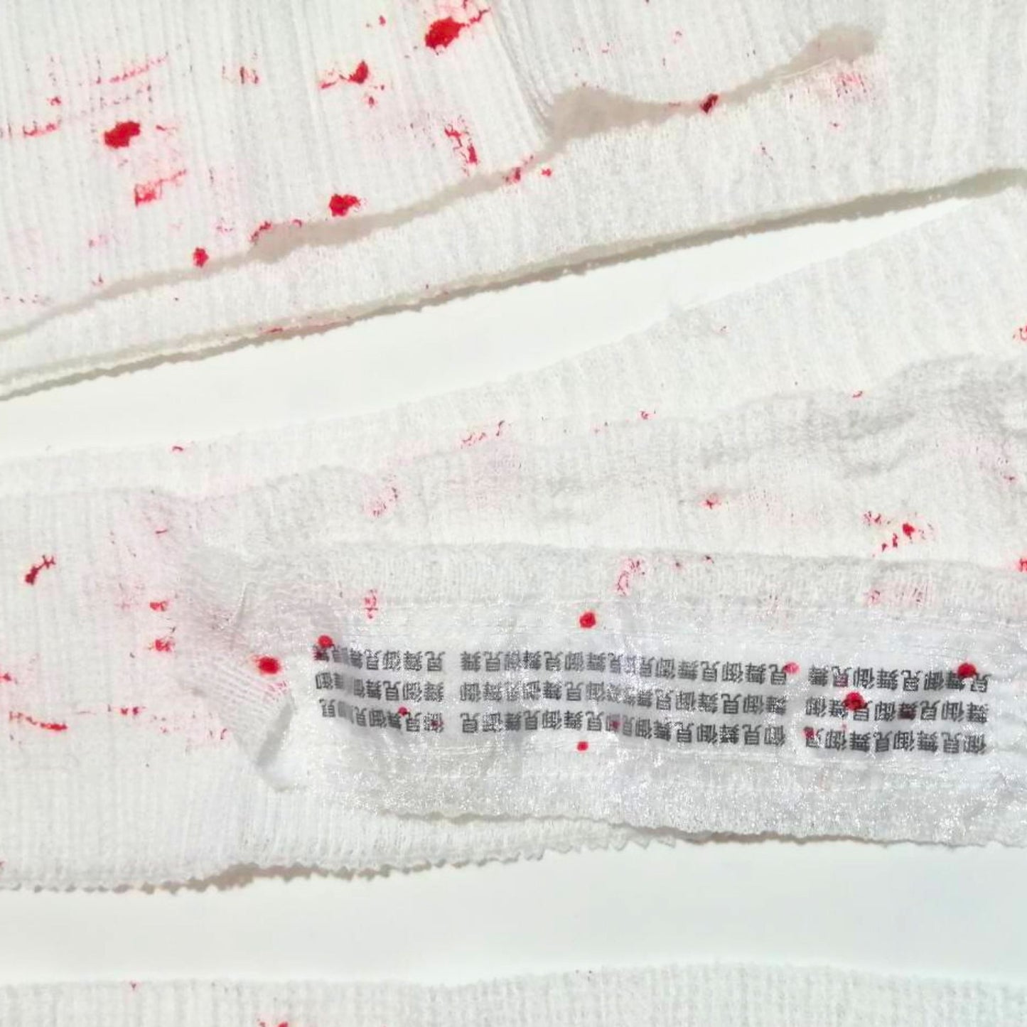 【50 cm ish】Bandage Band Haargummis Yamikawa J Fashion Sweet Sickness Style Set bestehend aus zwei Bloody Long! Haha
