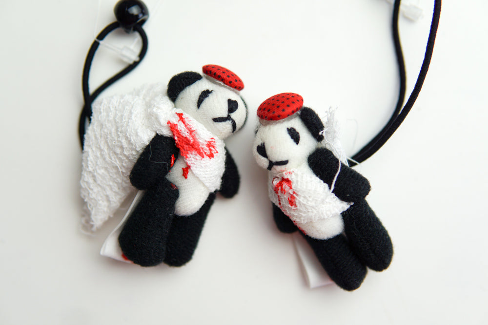 Panda Hair Ties