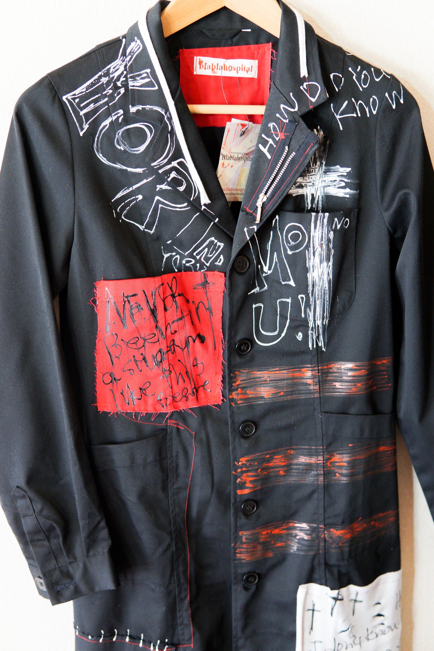 Black Punk Lab Coat
