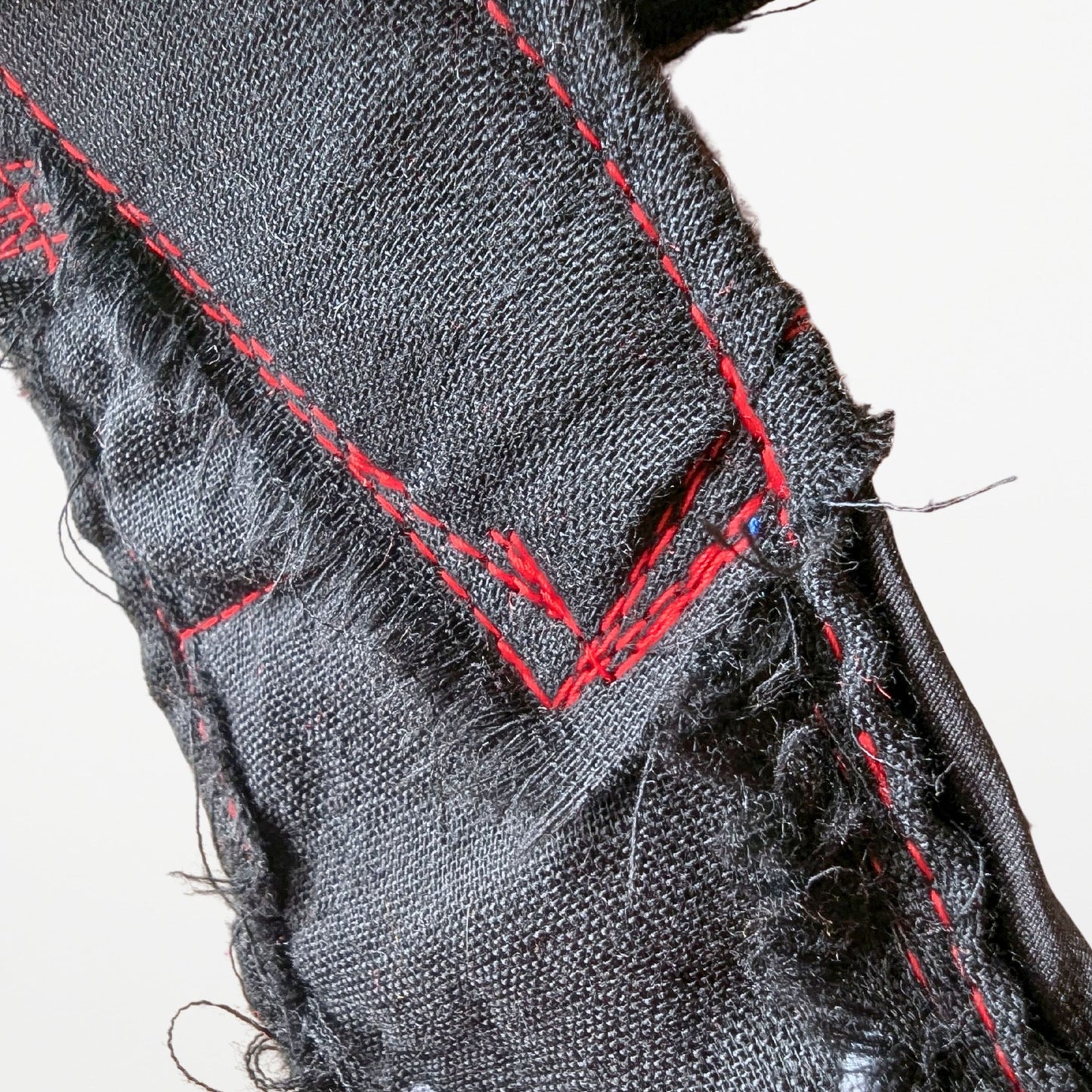 Black Gauze Layer Tie