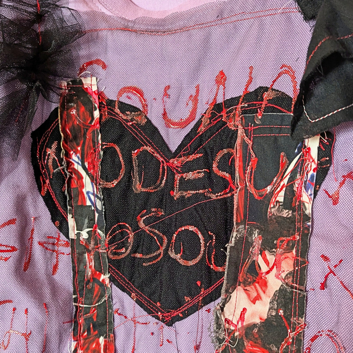 HEART JAM | パープルTシャツ
