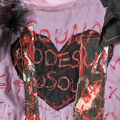 HEART JAM | パープルTシャツ