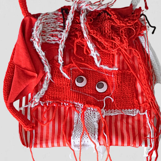 Oh My Yatsu! Red Pouch Bag