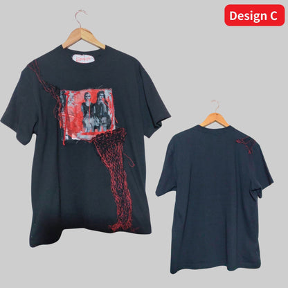 「プリント」Tシャツ　ニットパッチデザインコレクション