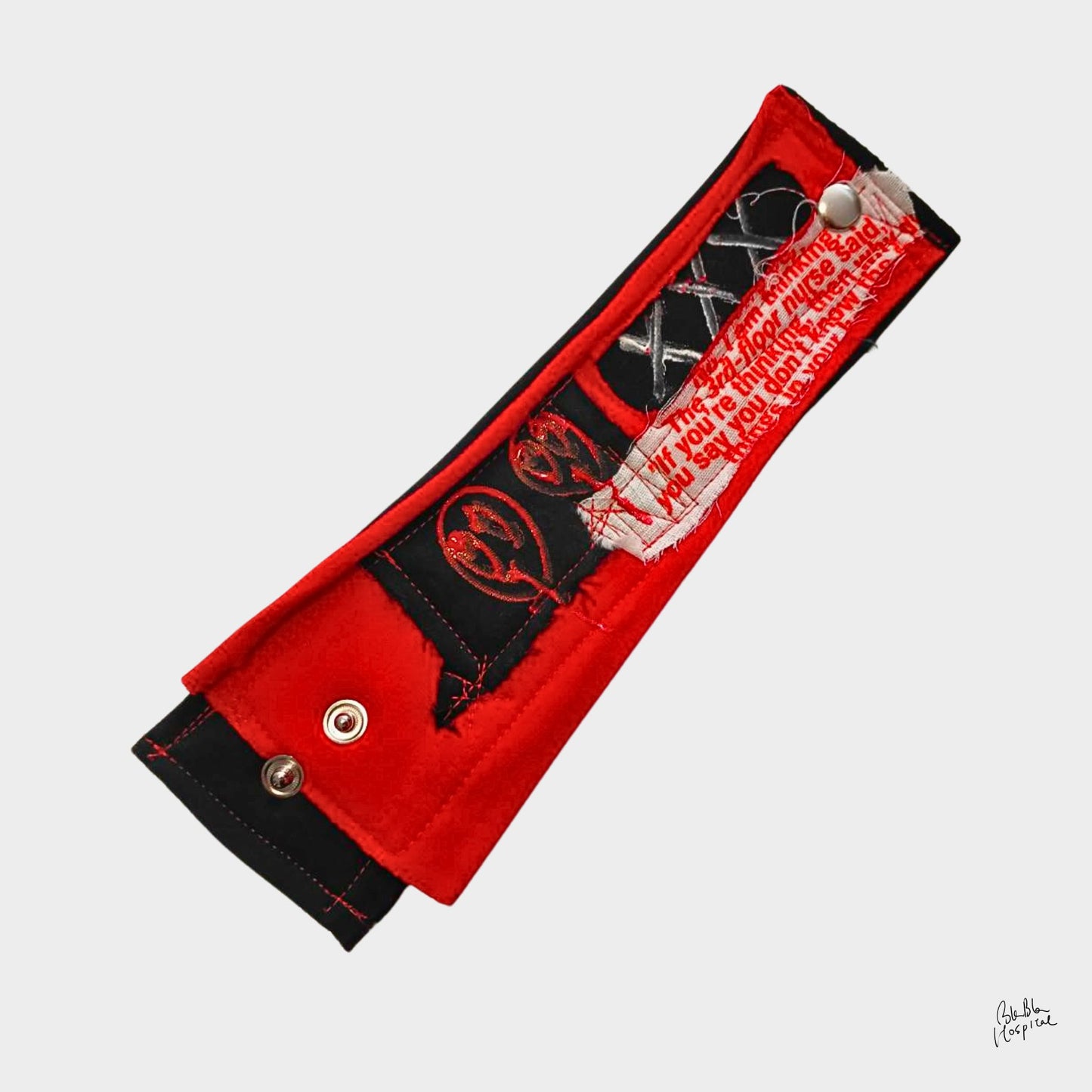 Twinmood Wristband Collection | Black with Red