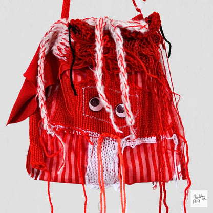 Oh My Yatsu! Red Pouch Bag