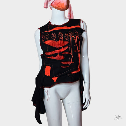 Twinmood – No.01a | スリーブレスブラックトップス