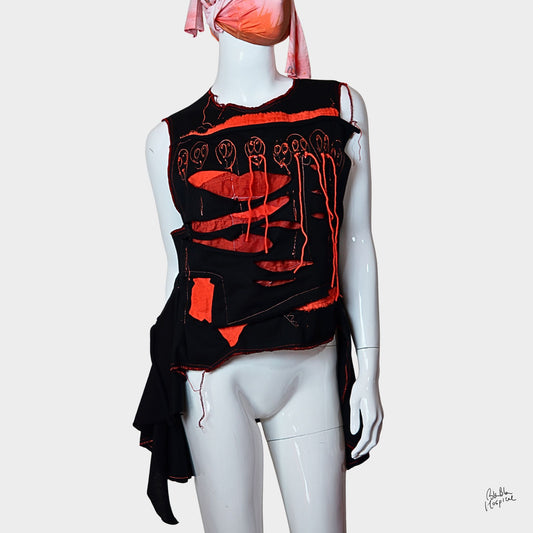 Twinmood – No.01a | スリーブレスブラックトップス