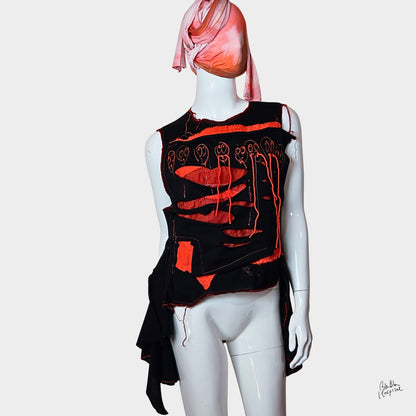 Twinmood – No.01a | スリーブレスブラックトップス