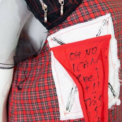 Neue Tokio-Punk-Mode! Handgefertigtes leichtes Pulloverkleid