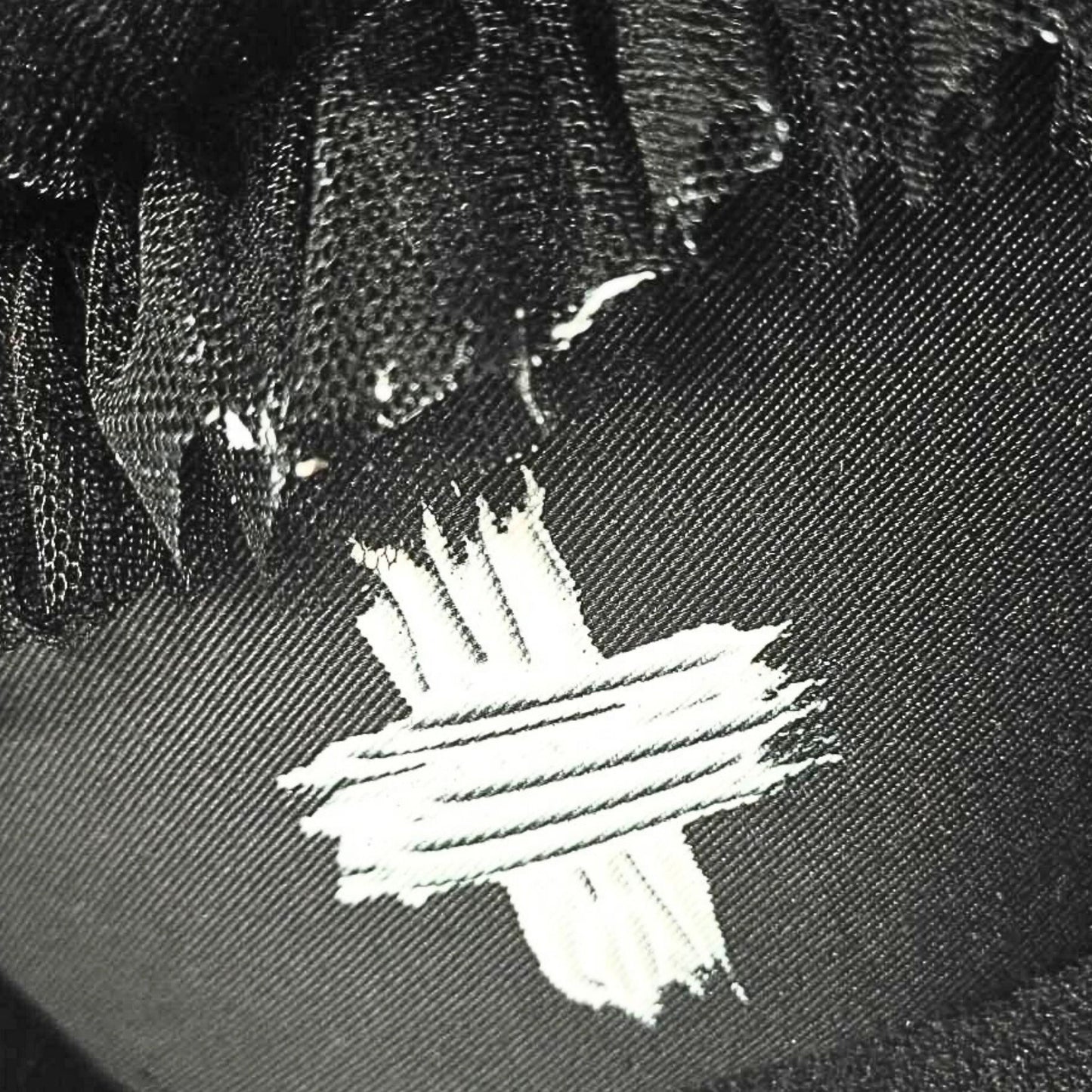 White Paint – Black Nurse Cap