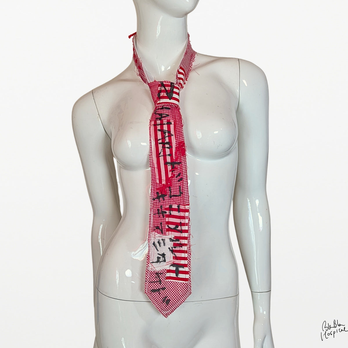 Red & White Clash | Tie