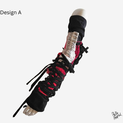 Super Long Length Original Knit patch Arm cover *Sold individually