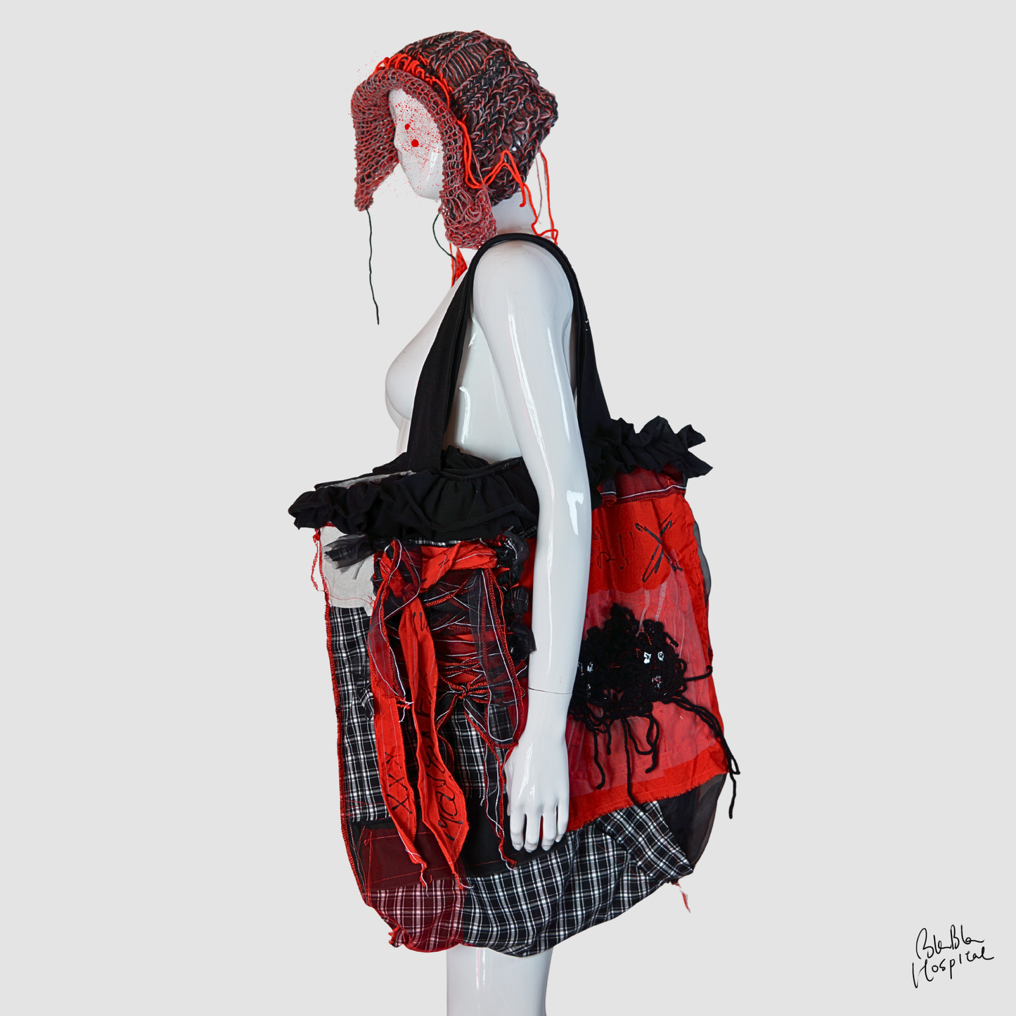 Carry the whole Blabla world 00.3 毛糸おばけ | Artトートバッグ