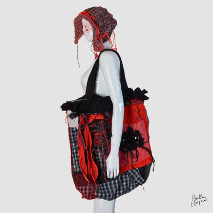 Carry the whole Blabla world 00.3 毛糸おばけ | Artトートバッグ