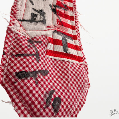 Red & White Clash | Tie