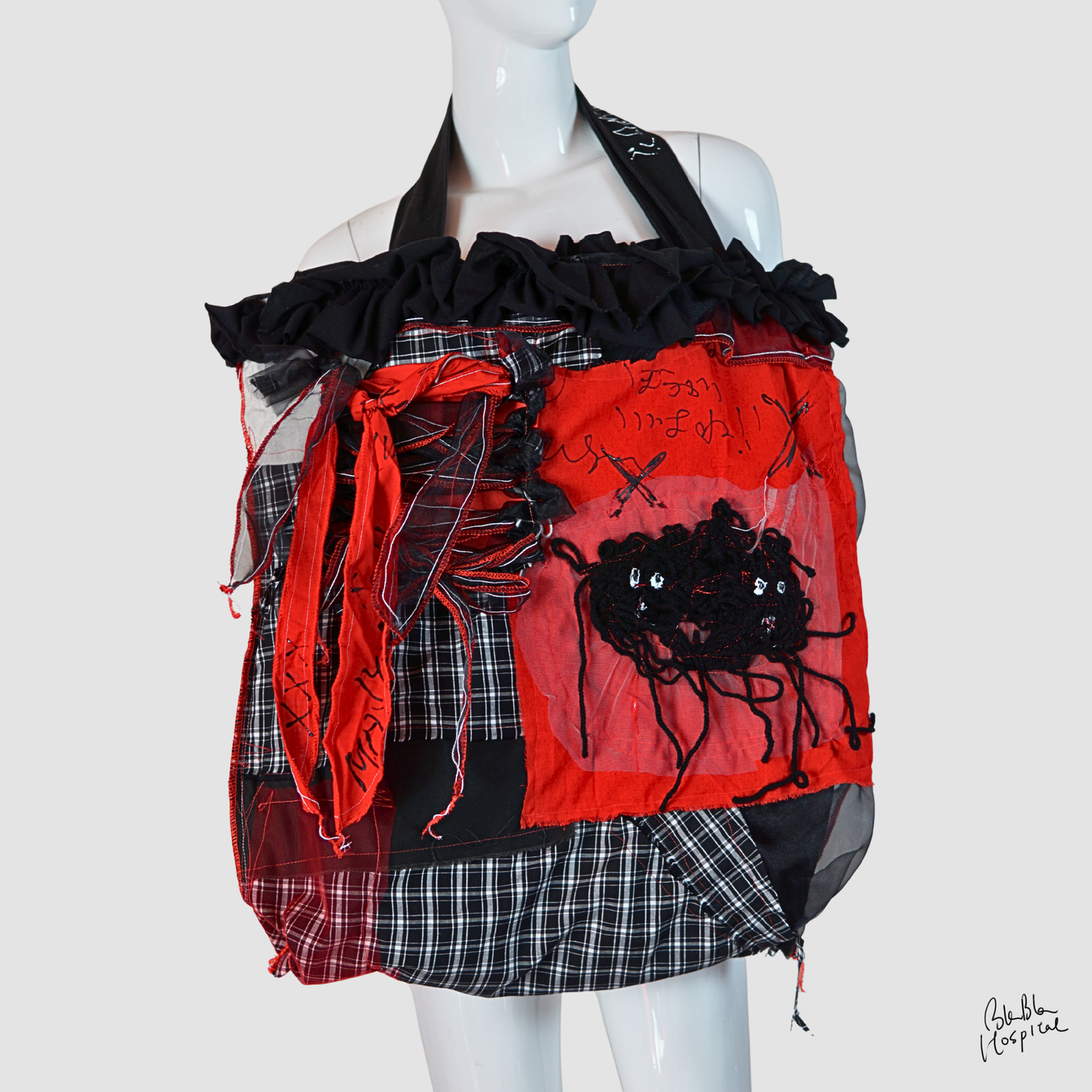 Carry the whole Blabla world 00.3 毛糸おばけ | Artトートバッグ