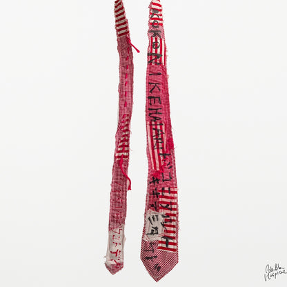 Red & White Clash | Tie