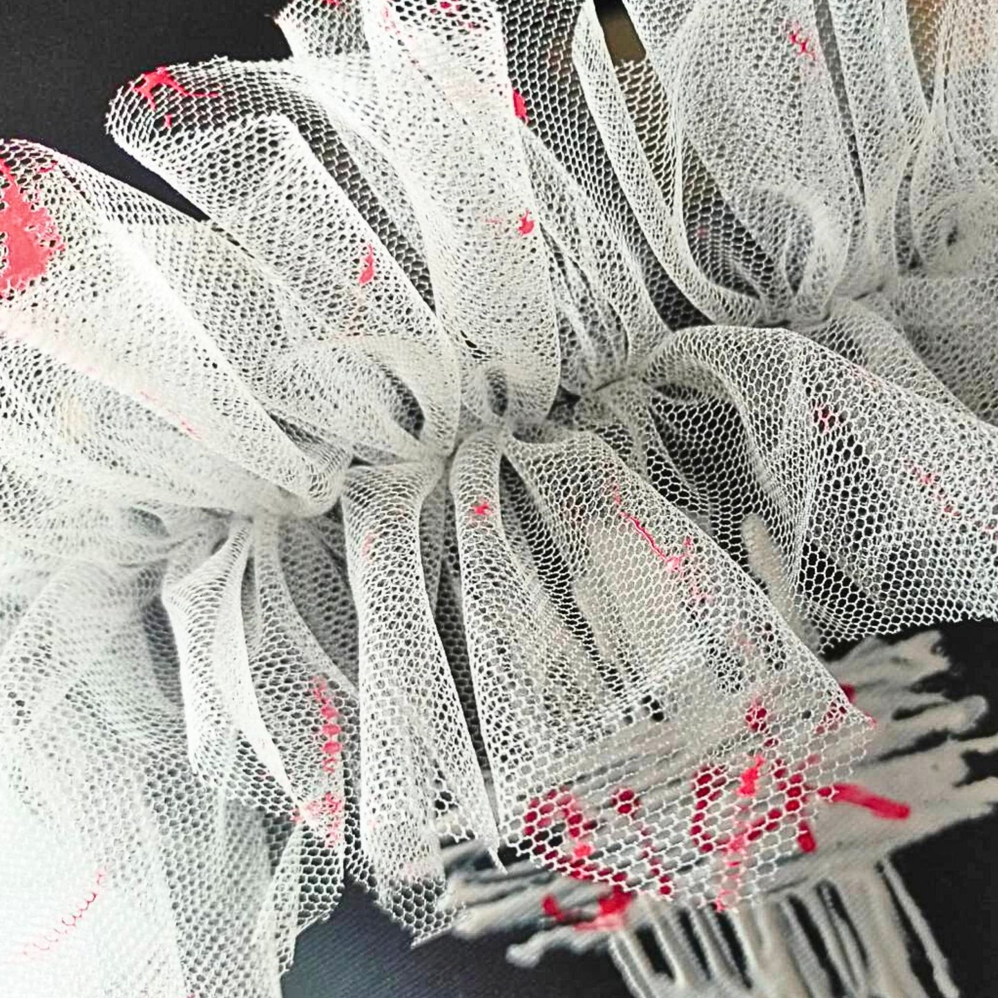 White Frils – Black Nurse Cap