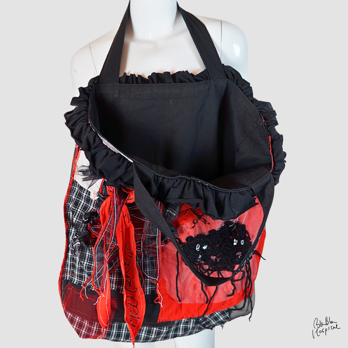 Carry the whole Blabla world 00.3 毛糸おばけ | Artトートバッグ