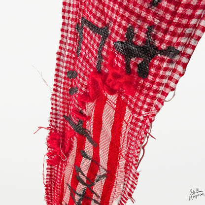 Red & White Clash | Tie