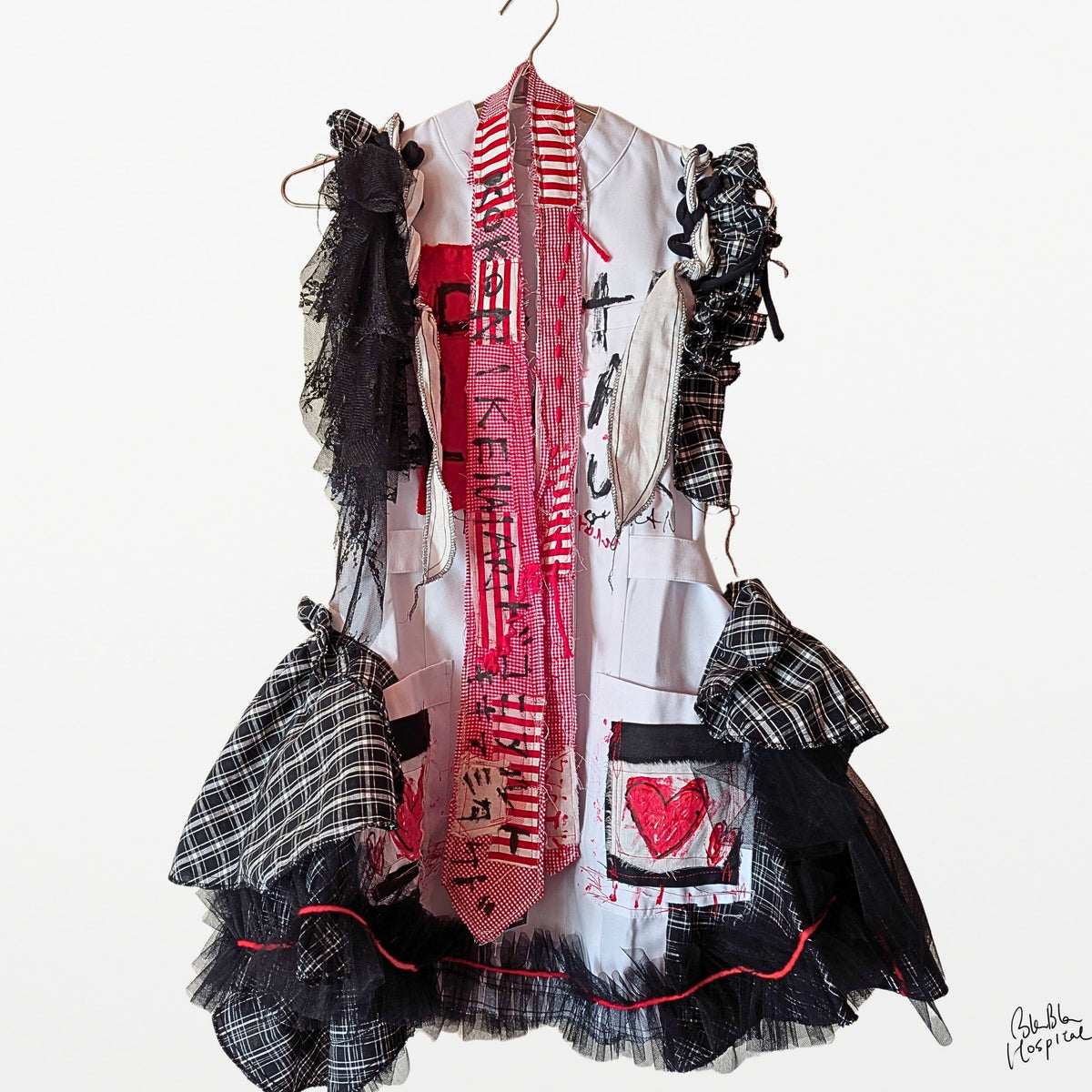 Red & White Clash | Tie