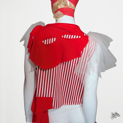 Sleeveless Top -  Stripey memory