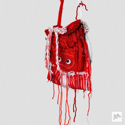 Oh My Yatsu! Red Pouch Bag