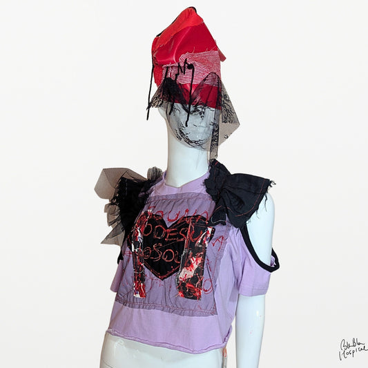 HEART JAM | パープルTシャツ