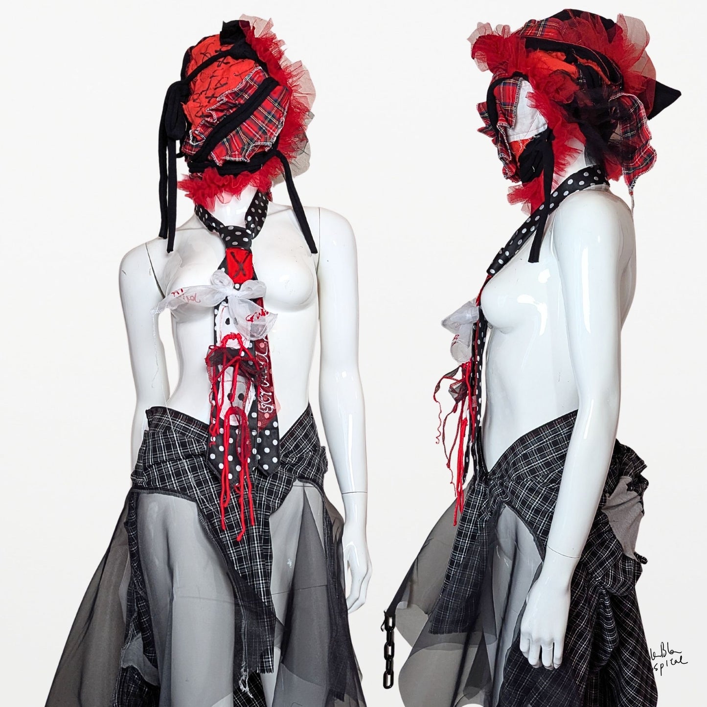 Twin Ghost  Tie