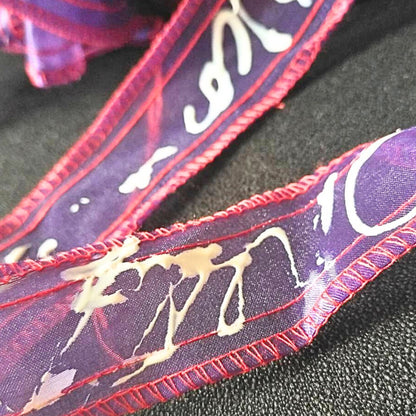 Purple – Black Nurse Cap