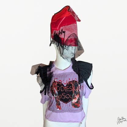 HEART JAM | パープルTシャツ