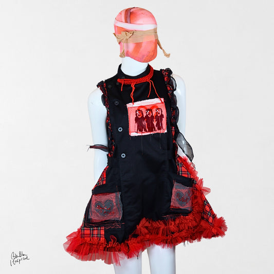 Heart No.004 | The Nurse – Black Nurse Dress