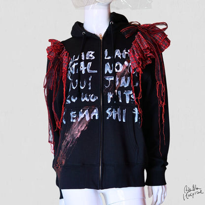 Handwritten Punk Hoodie