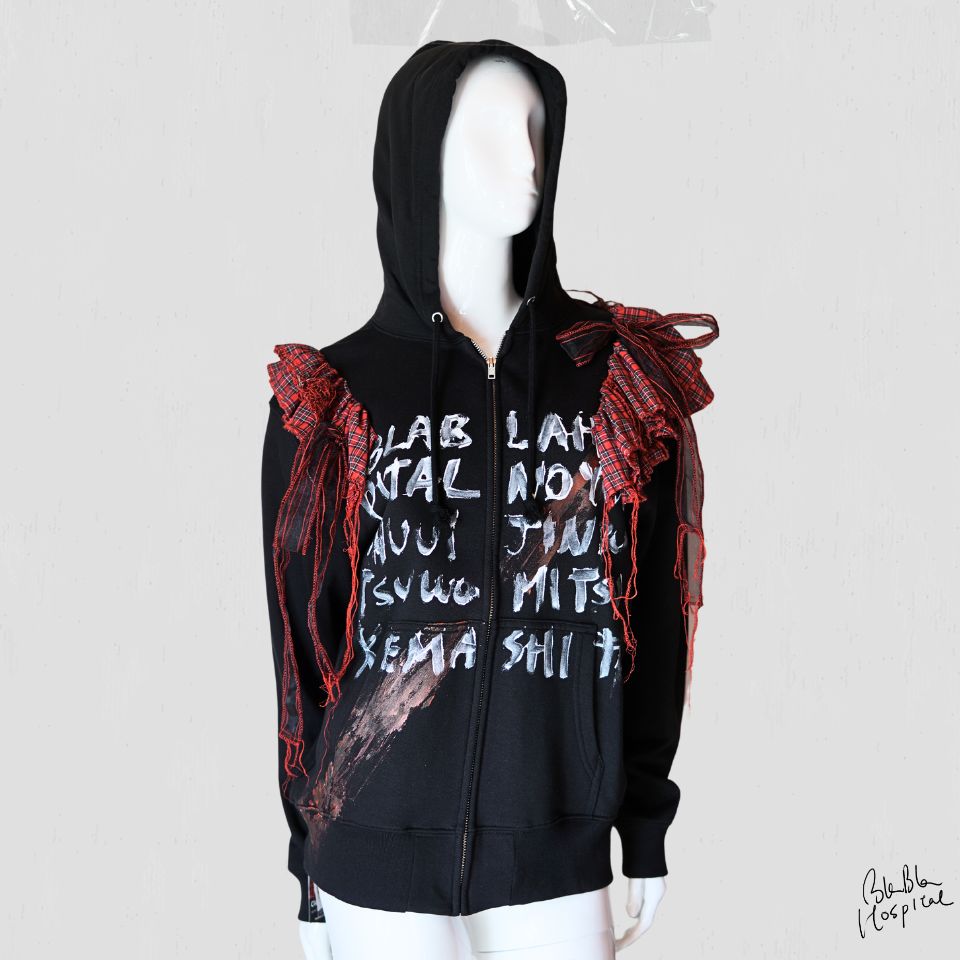 Handwritten Punk Hoodie