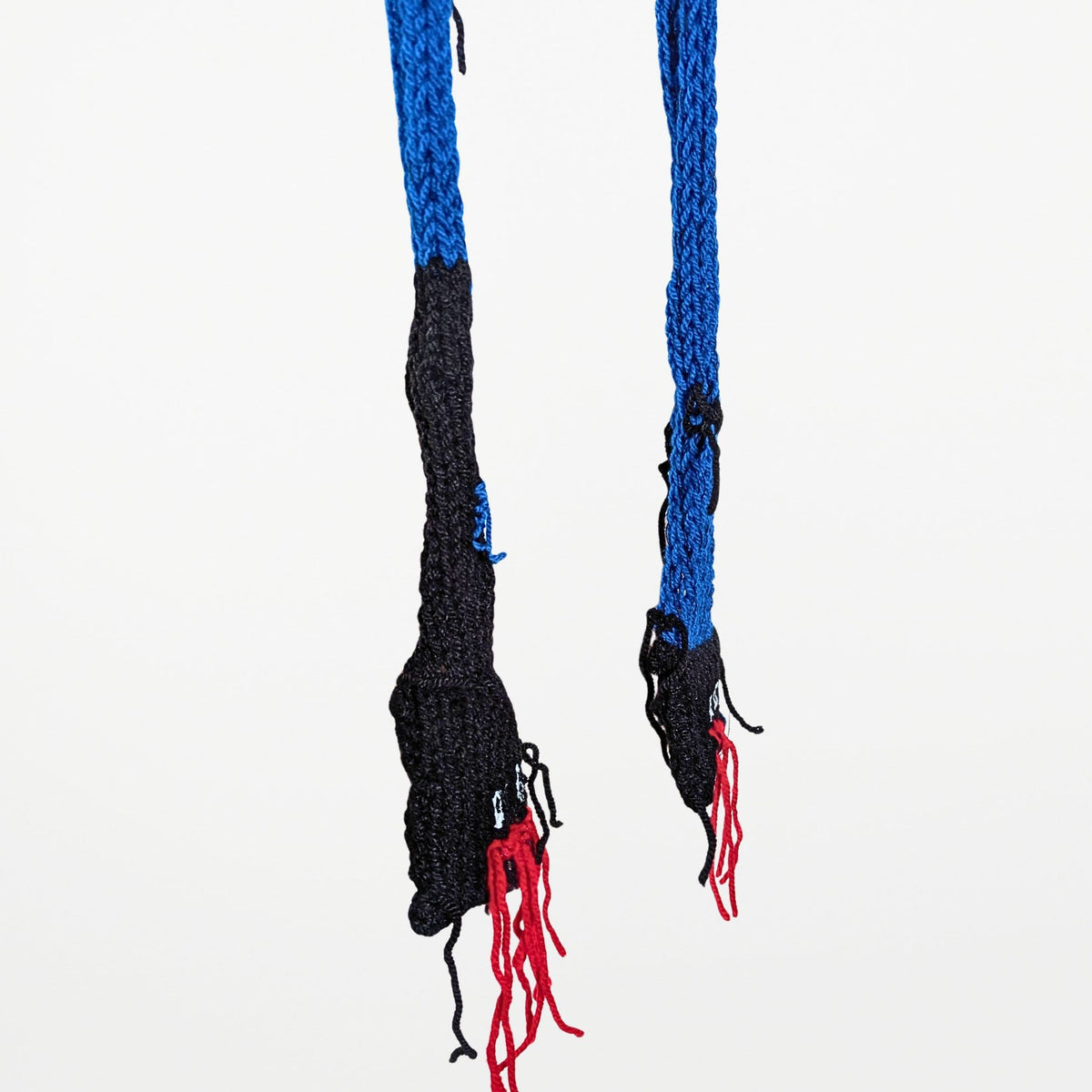 2 WAY SNAKE  – Narrow Scarf　Blue