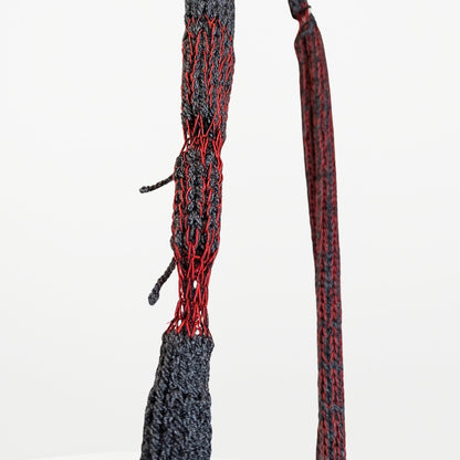 2 WAY SNAKE  – Narrow Scarf　Grey