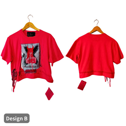 Our "Printed T shrits" Red Collection