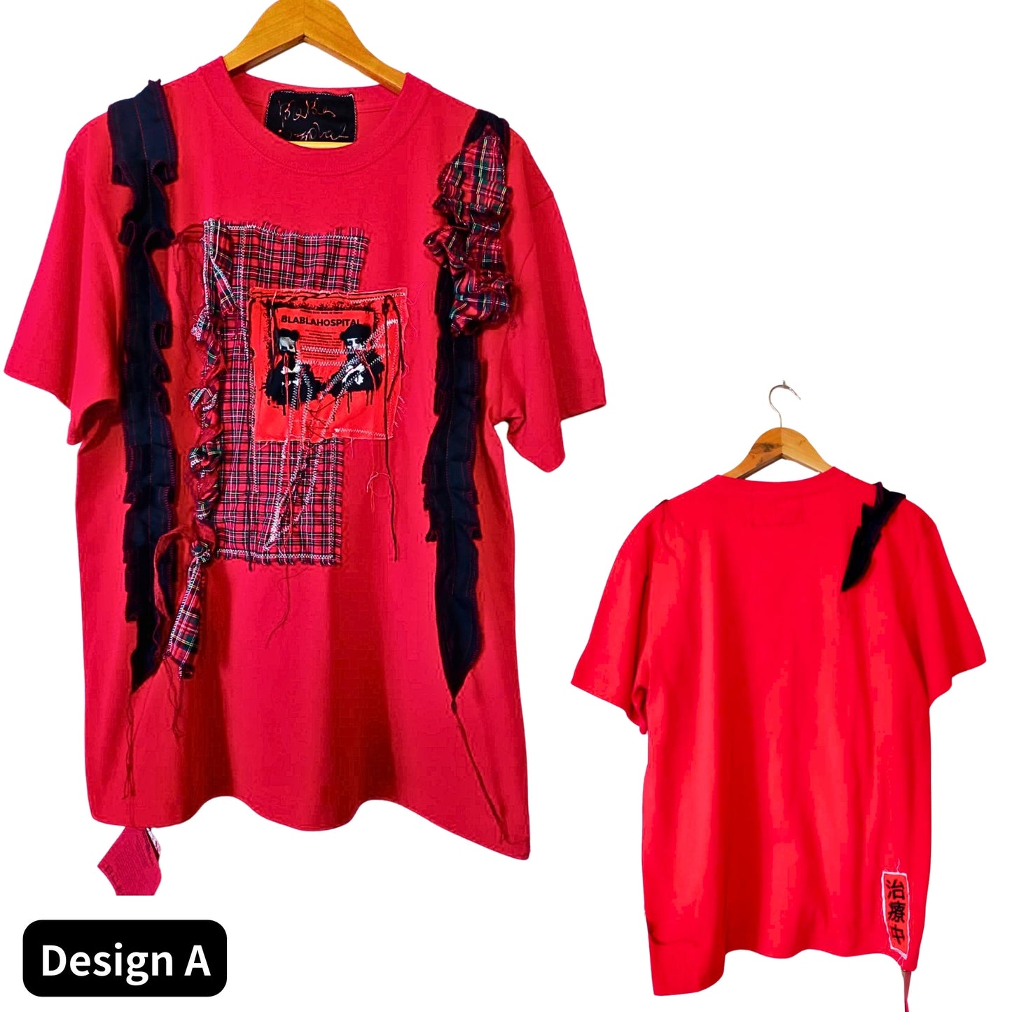 Our "Printed T shrits" Red Collection