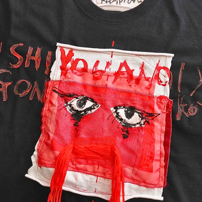 Twinmood – No.02a | “目の気配” T-shirt (Black)