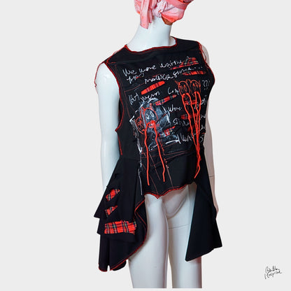 Twinmood – No.01b | スリーブレスブラックトップス