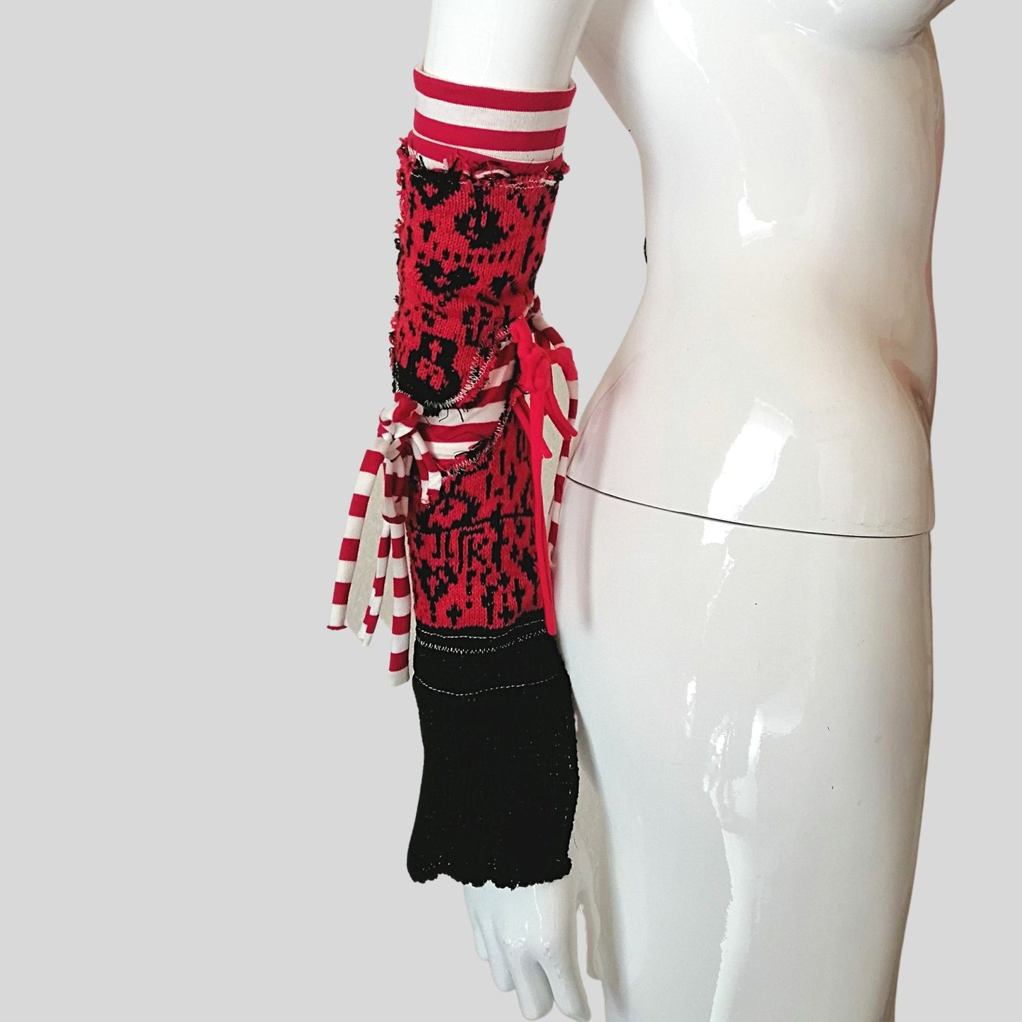 Blabla World Original Punk Knit Design Stripe Arm Cover -Sold individually